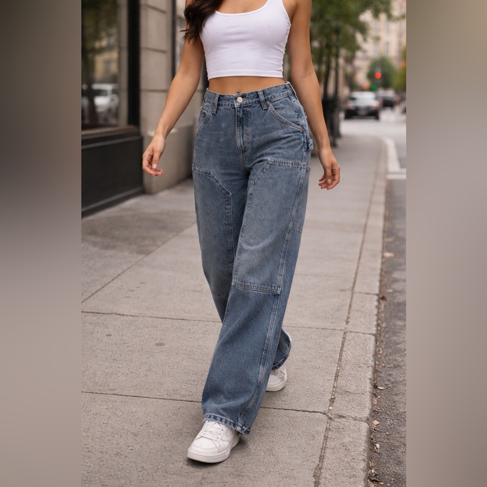 Agolde Rami Carpenter Double Knee Utility Jeans
